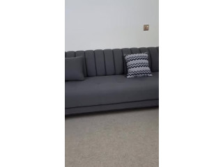 Stylish Gray Sofa