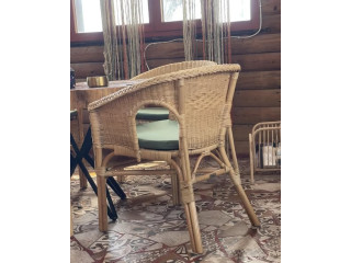 أثاث الخيزران الطبيعي