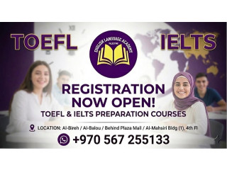 IELTS and TOEFL Preparation Courses