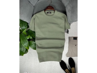 Short Sleeve Olive Green Shirt