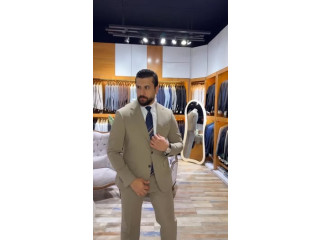 بدلة جديدة باللون البيجي