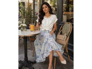 Floral Maxi Skirt