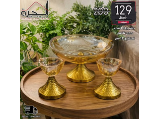 طقم جاط ضيافة و ديكور ثقيل 3 قطع