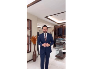 بدلات بتصاميم أنيقة وخامات عاليه