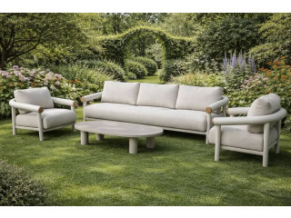 طقم كنب المنيوم 5 مقاعد LAMO