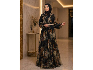 فستان شيفون فاخر