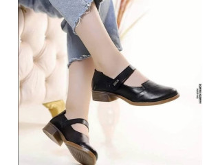 حذاء الجلد الطبيعي مع ابزيم ماركة زيلا كمفورت Zela