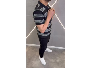Striped Polo Shirt