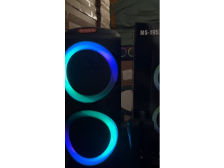 سبيكر الكاريوكي المتنقل MS-1957BT-W