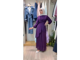 Elegant Purple Dress